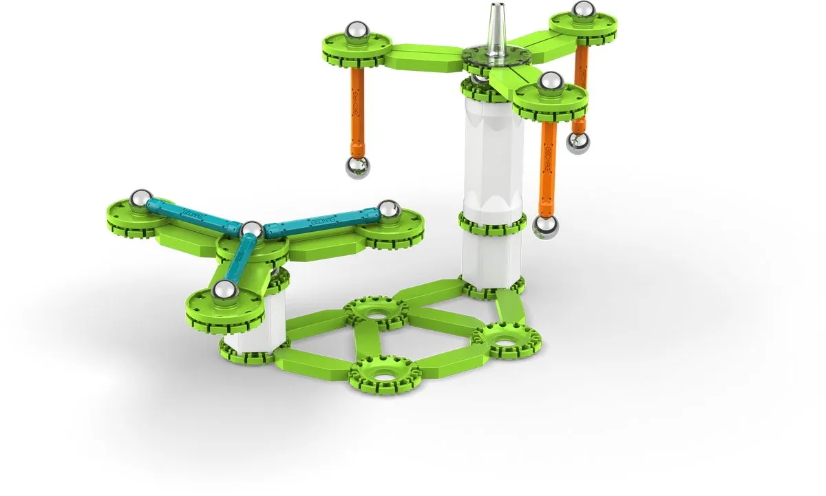 Geomag Mechanica Beweging 96-delig - Multikleur