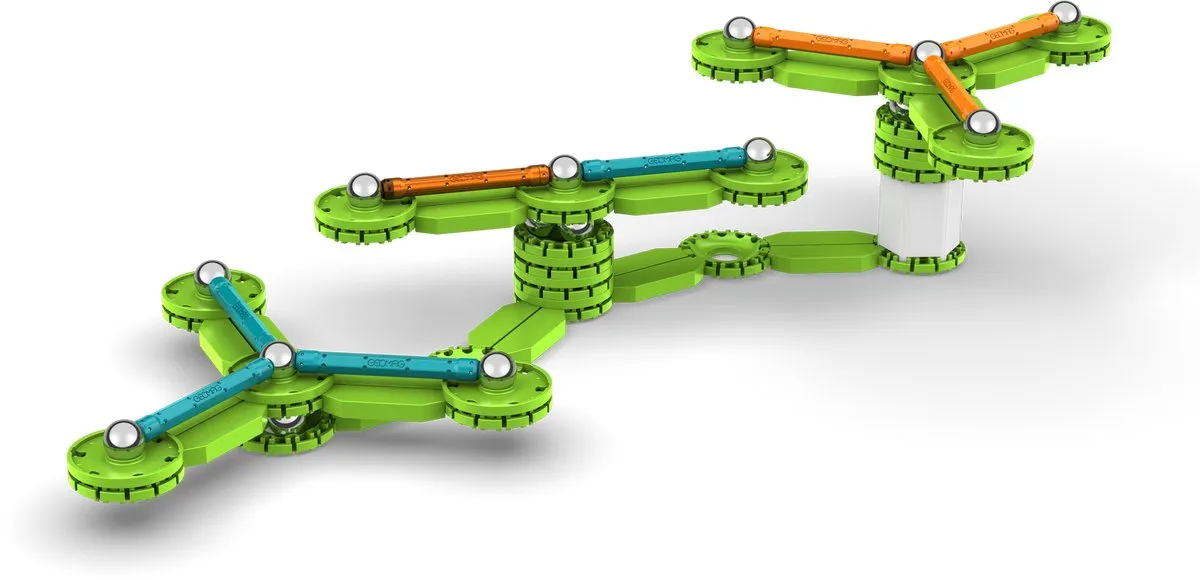 Geomag Mechanica Beweging 96-delig - Multikleur