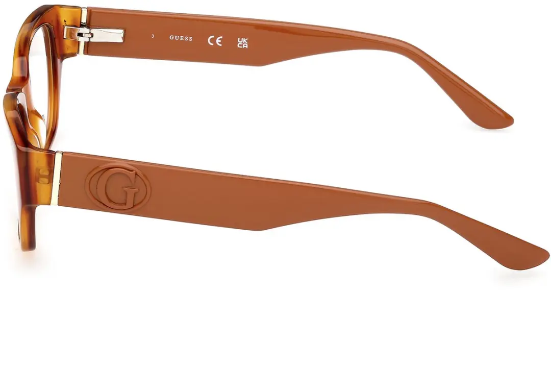 GUESS GU50304 Brilmontuur - Blonde Havana