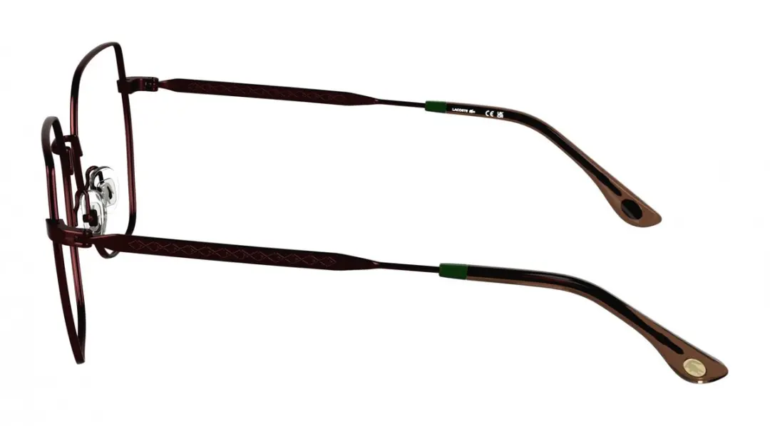 Lacoste L2309 N Brilmontuur - Matte burgundy - 55/16/140