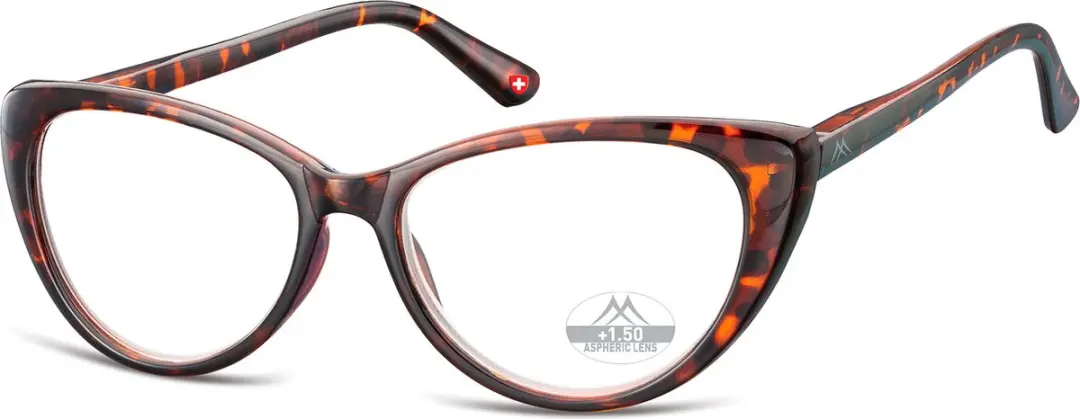 Montana Eyewear MR64A Leesbril Vlindermontuur +1.00 Tortoise