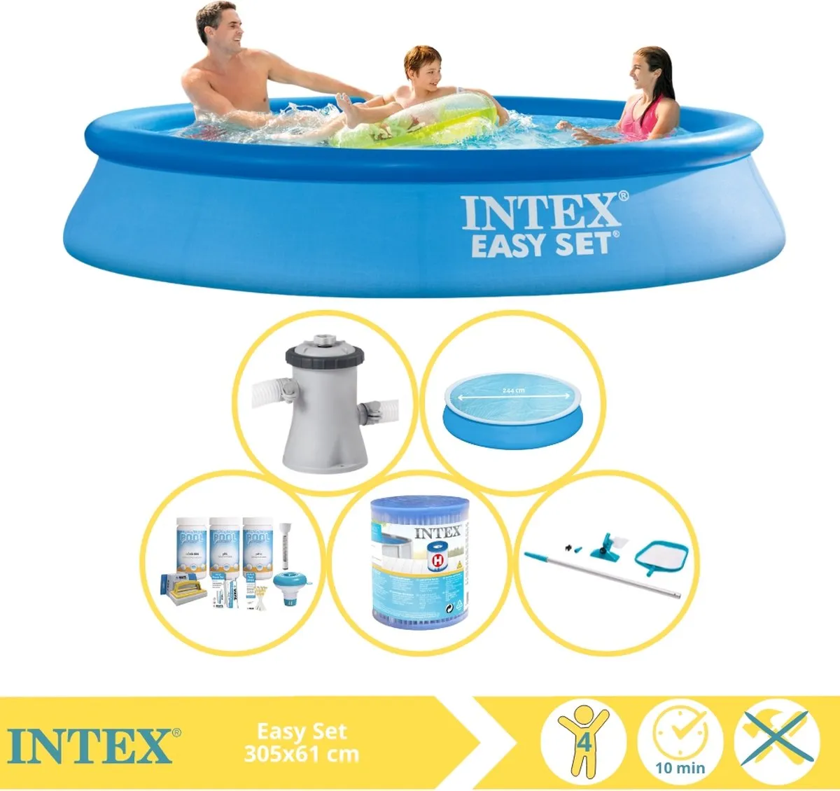 Intex Easy Set Zwembad 305x61cm
