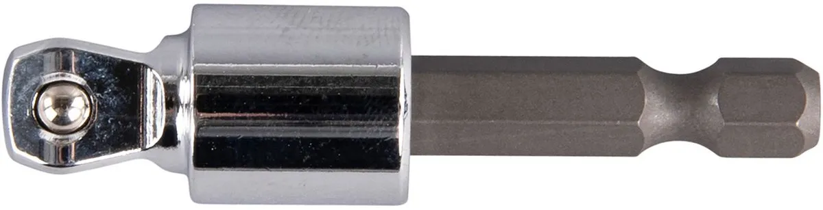 Makita E-03420 Dopadapter 1/4<>3/8 - Grijs/Zilver