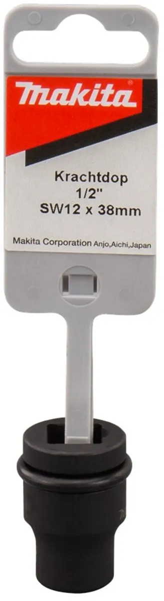 Makita Krachtdop 1/2" A-89931 - 12mm - Wit