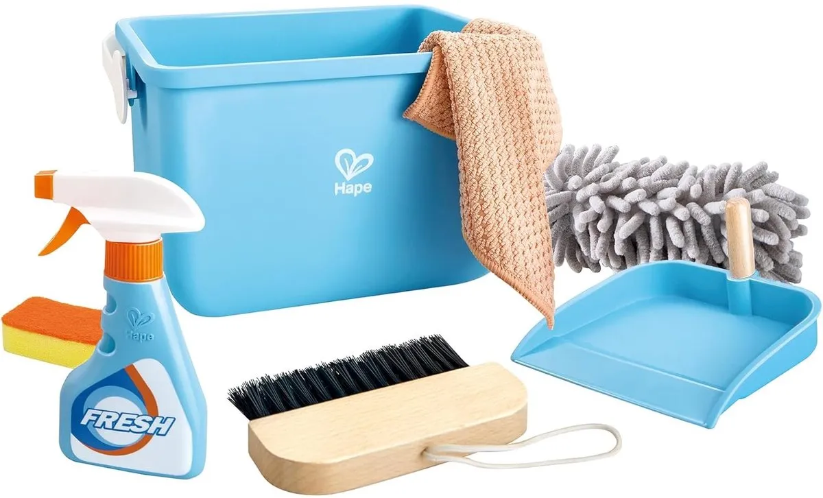Hape Schoonmaak Emmerset - Blauw