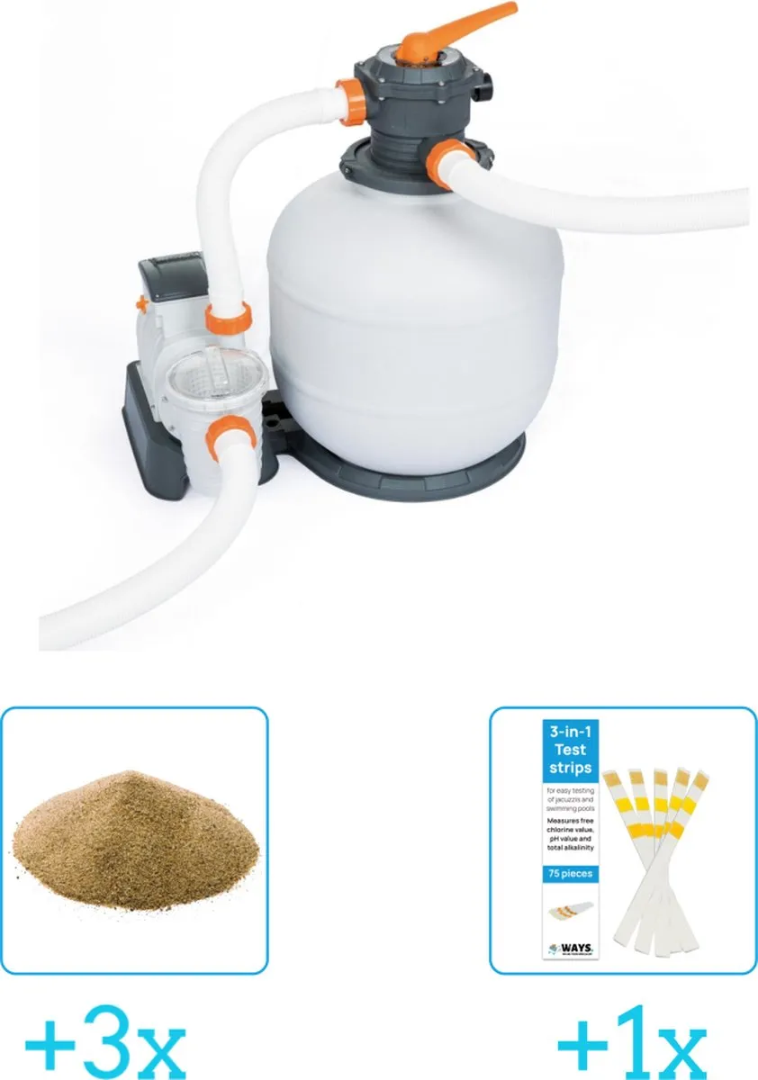 Bestway Zandfilterpomp 58486 11.355 l/u