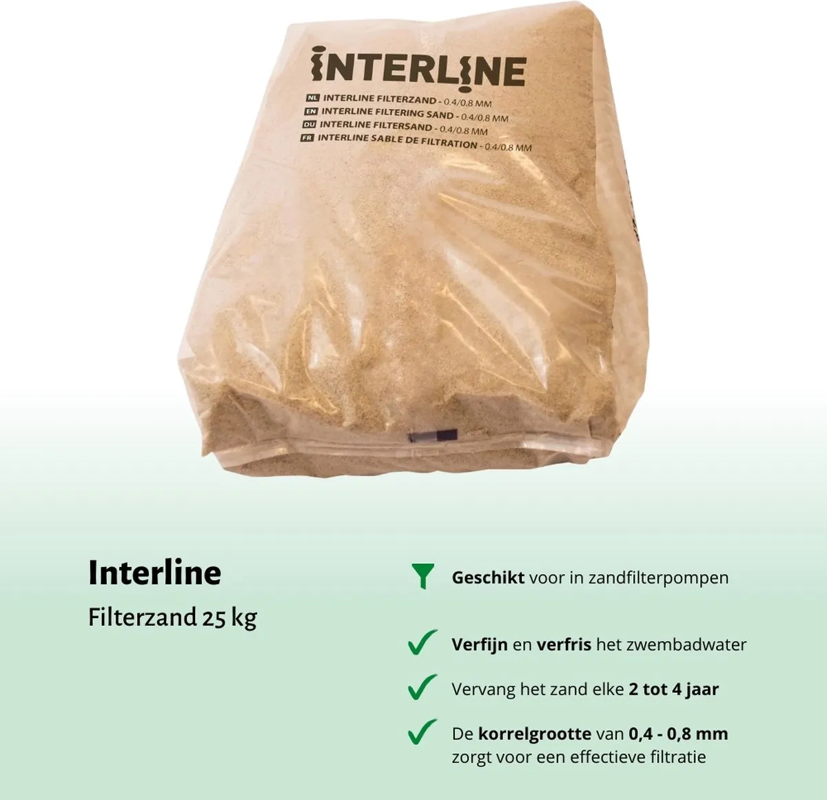 Bestway Zandfilterpomp 58486 11.355 l/u - 25 kg (3x) & Teststrips