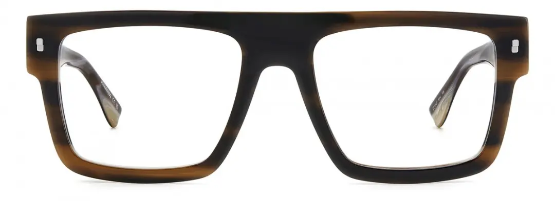Dsquared2 D2 0147 Brilmontuur - Brown Horn