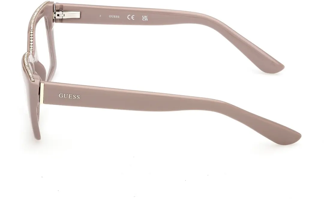 GUESS GU50360 Brilmonturen - Shiny beige