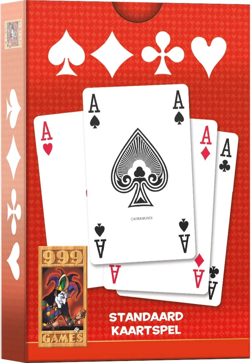 999 Games Kaartspel Standaard Rood