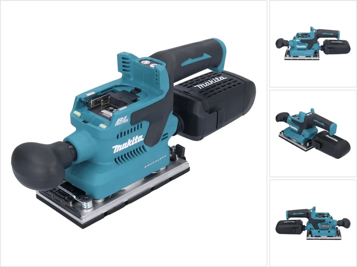Makita DBO382Z Vlakschuurmachine 18V - 3 Snelheden