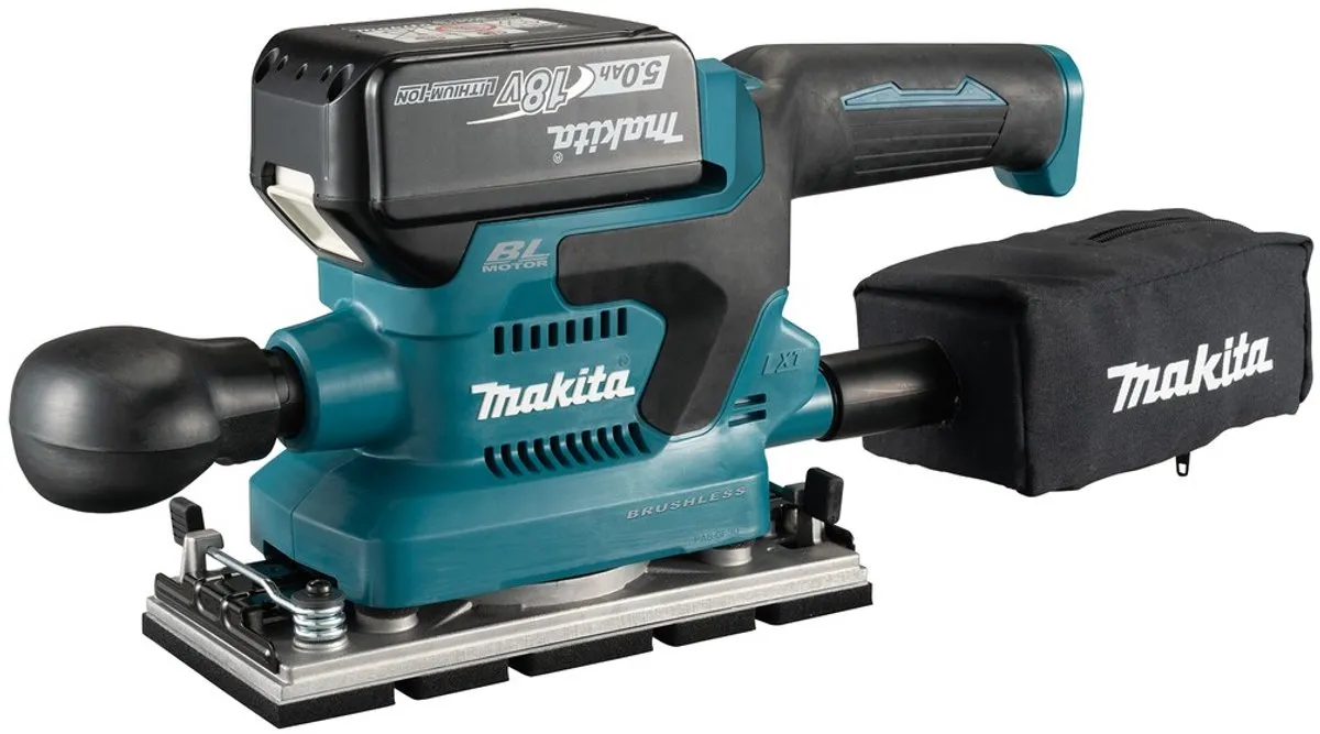 Makita DBO382Z Vlakschuurmachine 18V - 3 Snelheden