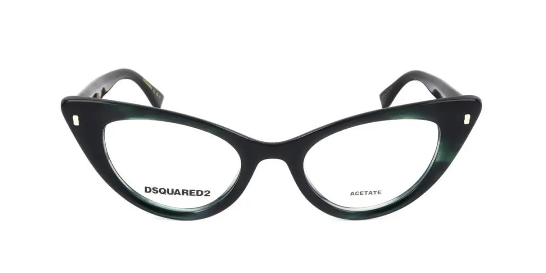 Dsquared2 D2 0116 Brilmontuur - Horn Green