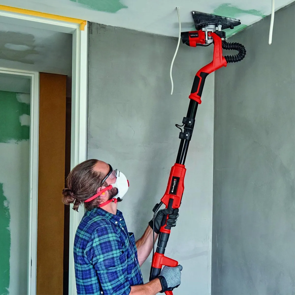 Einhell TE-DW 225 X Wand-/Plafondschuurmachine 750W - 9 Accessoires