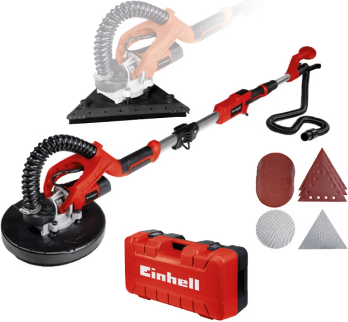 Einhell TE-DW 225 X Wand-/Plafondschuurmachine 750W - 9 Accessoires