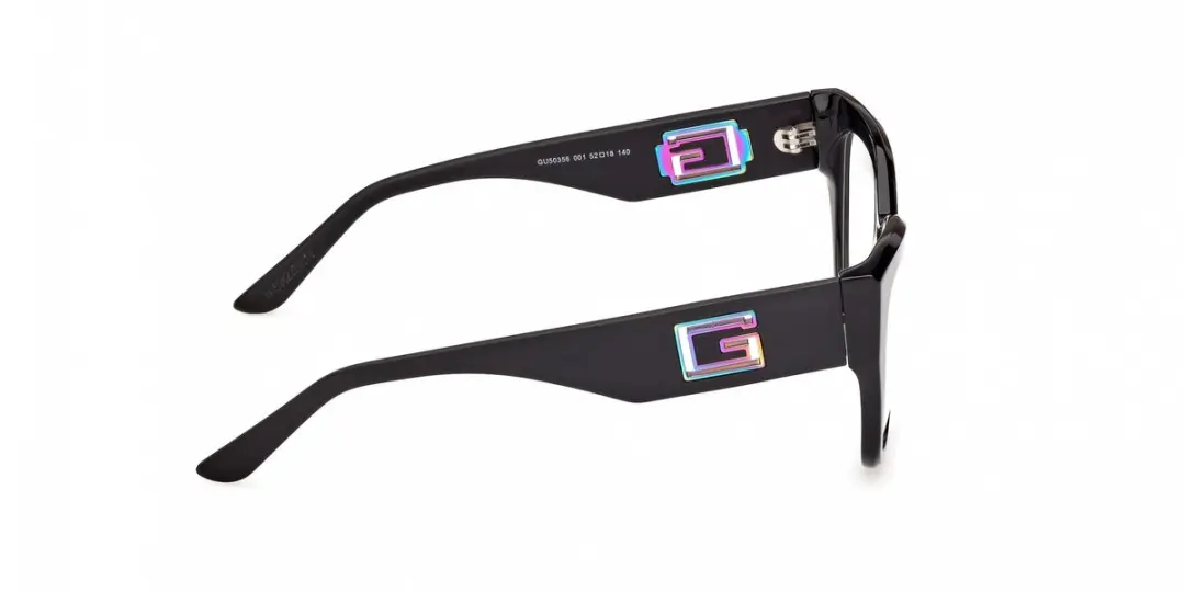 Guess GU50356 Brilmontuur - Shiny Black - afbeelding 6 van 6