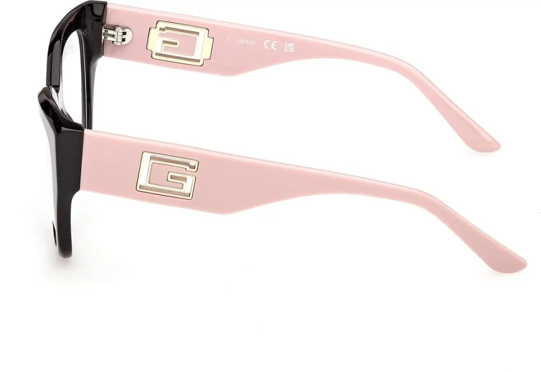 Guess GU50356 Brilmontuur - Shiny Black - afbeelding 3 van 6