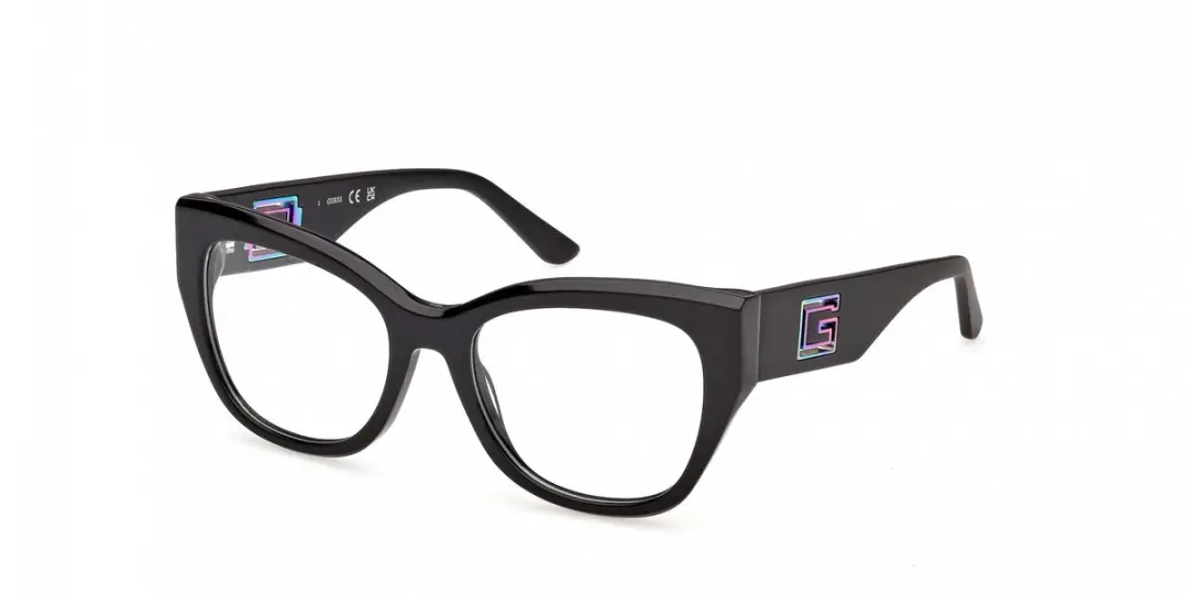 Guess GU50356 Brilmontuur - Shiny Black - afbeelding 5 van 6