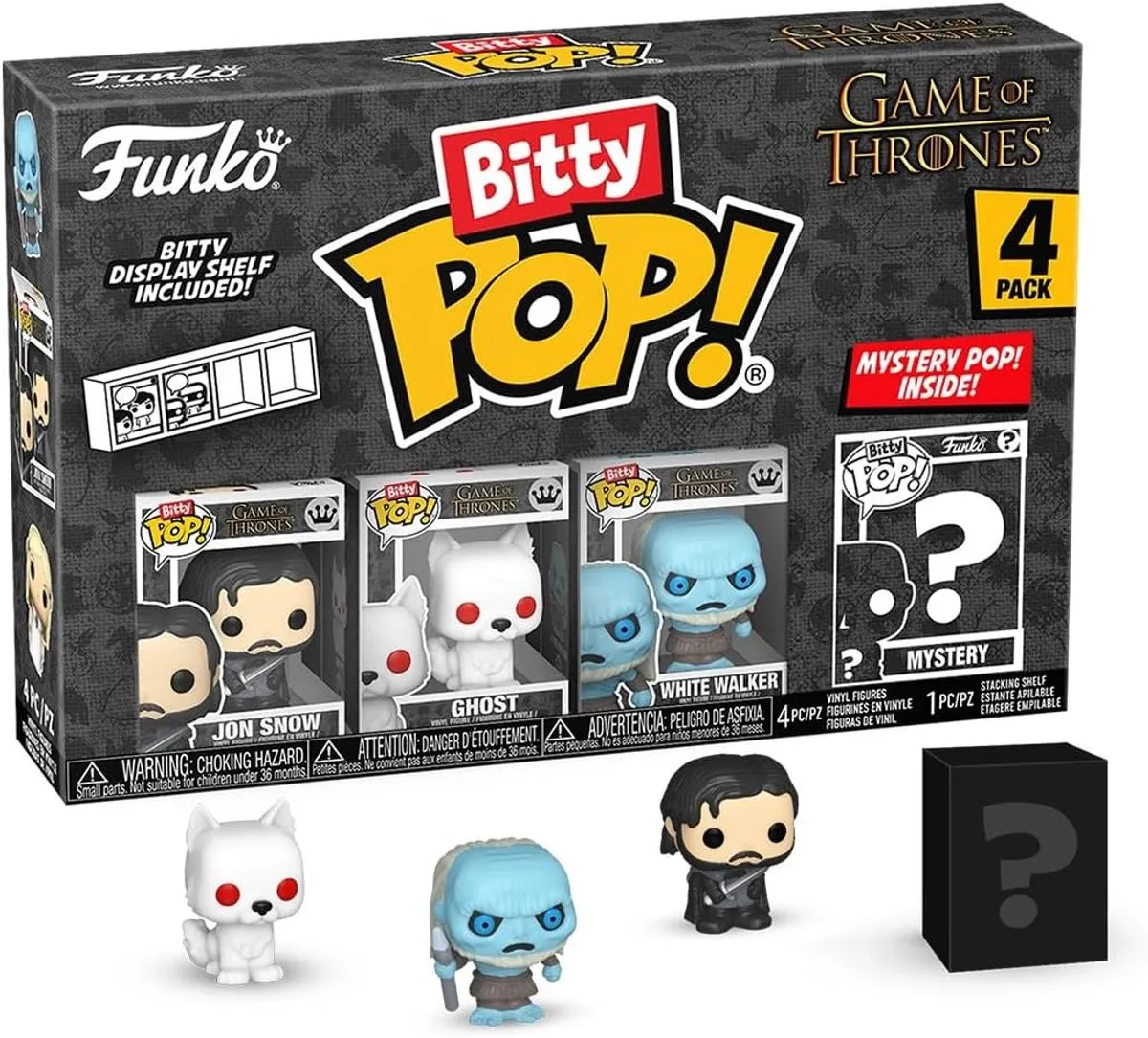 Funko Bitty Pop Game of Thrones Jon Snow 4PK