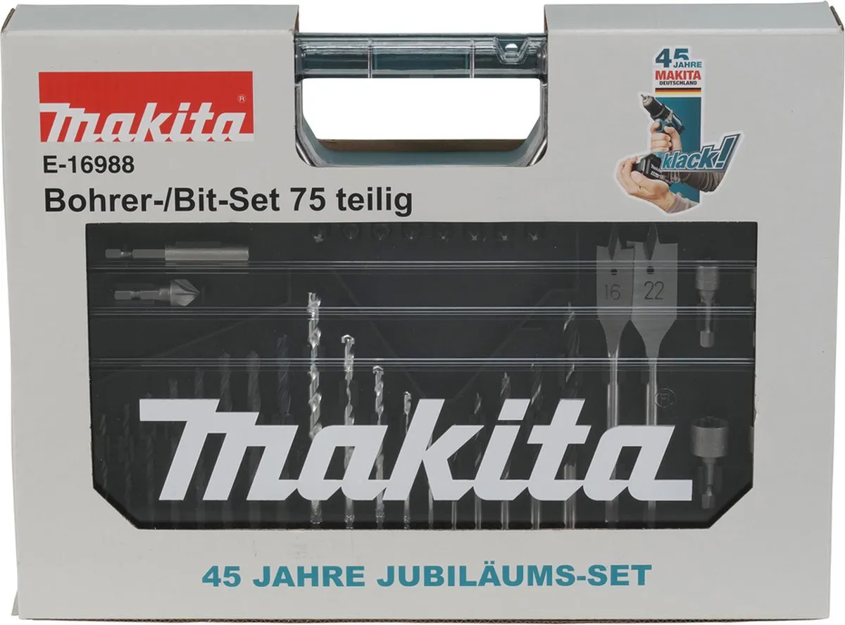 Makita E-16988 Boor- en bitassortiment 75-delig - afbeelding 3 van 6