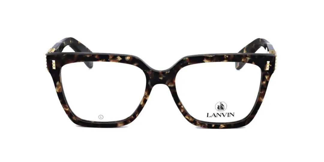 Lanvin LNV2652 Brilmontuur - Textured Brown Gold