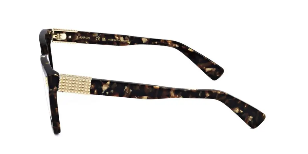 Lanvin LNV2652 Brilmontuur - Textured Brown Gold