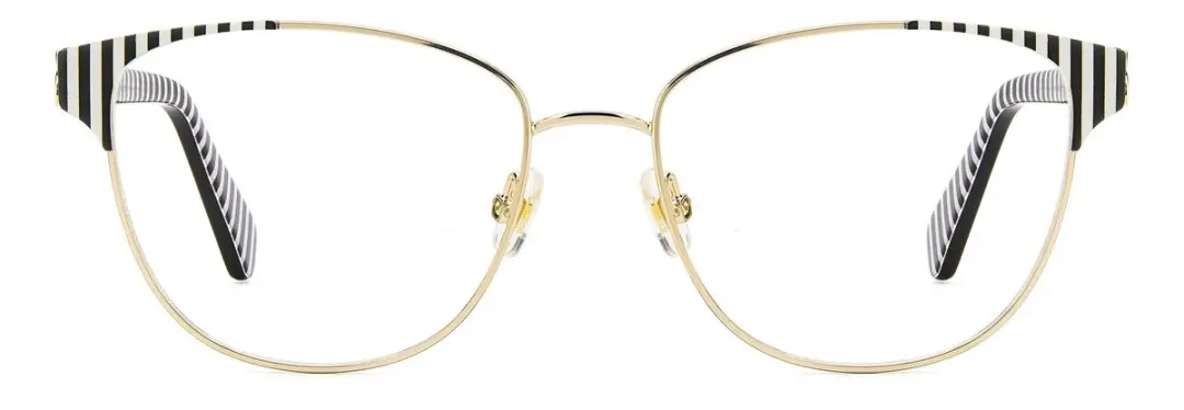 Kate Spade DOVE/G Brilmontuur - Gold Pattern Black