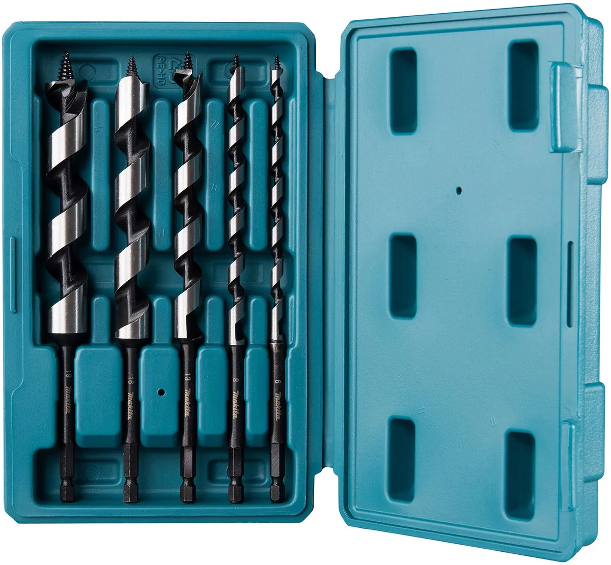 Makita Grondboorset D-75677 - Ø6-19mm - 5 Stuks