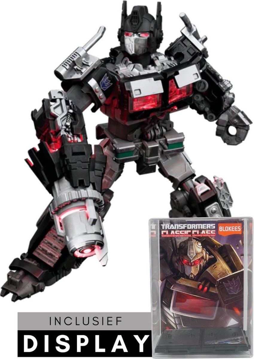 Blokees - Transformers Nemesis | Age of the Primes | Decepticons modelbouw | Action figure model kit | Speelgoed bouwpakketten voor volwassenen & kinderen | War for Cybertron