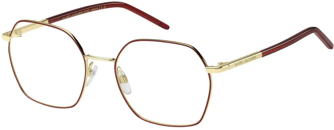 Marc Jacobs MARC 781 Brilmontuur - Matte burgundy gold