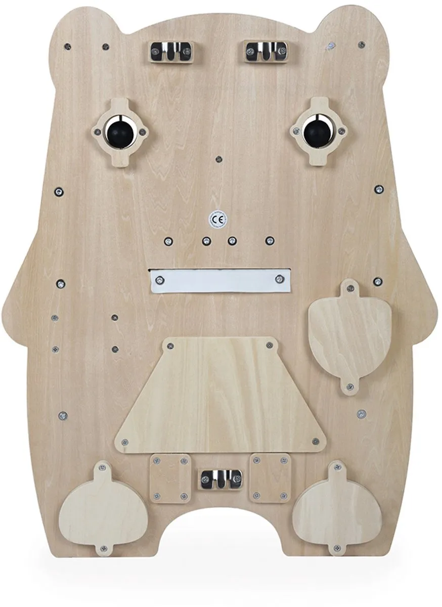 Janod Pure Houten Activiteitenpaneel IJsbeer Multicolor