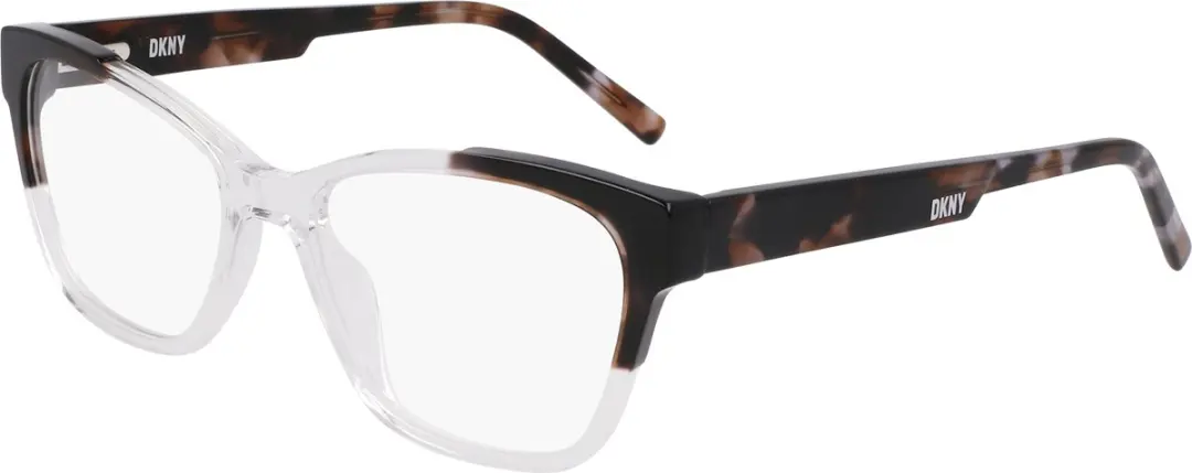 DKNY DK5072 Brilmontuur - Crystal Clear/Smoke Tortoise
