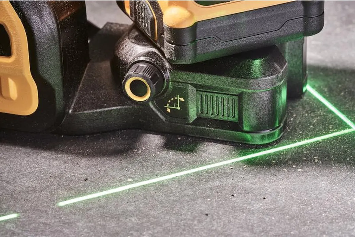 DeWalt DCE089NG18 Kruislijnlaser - 3x 360° - 35m - Groen