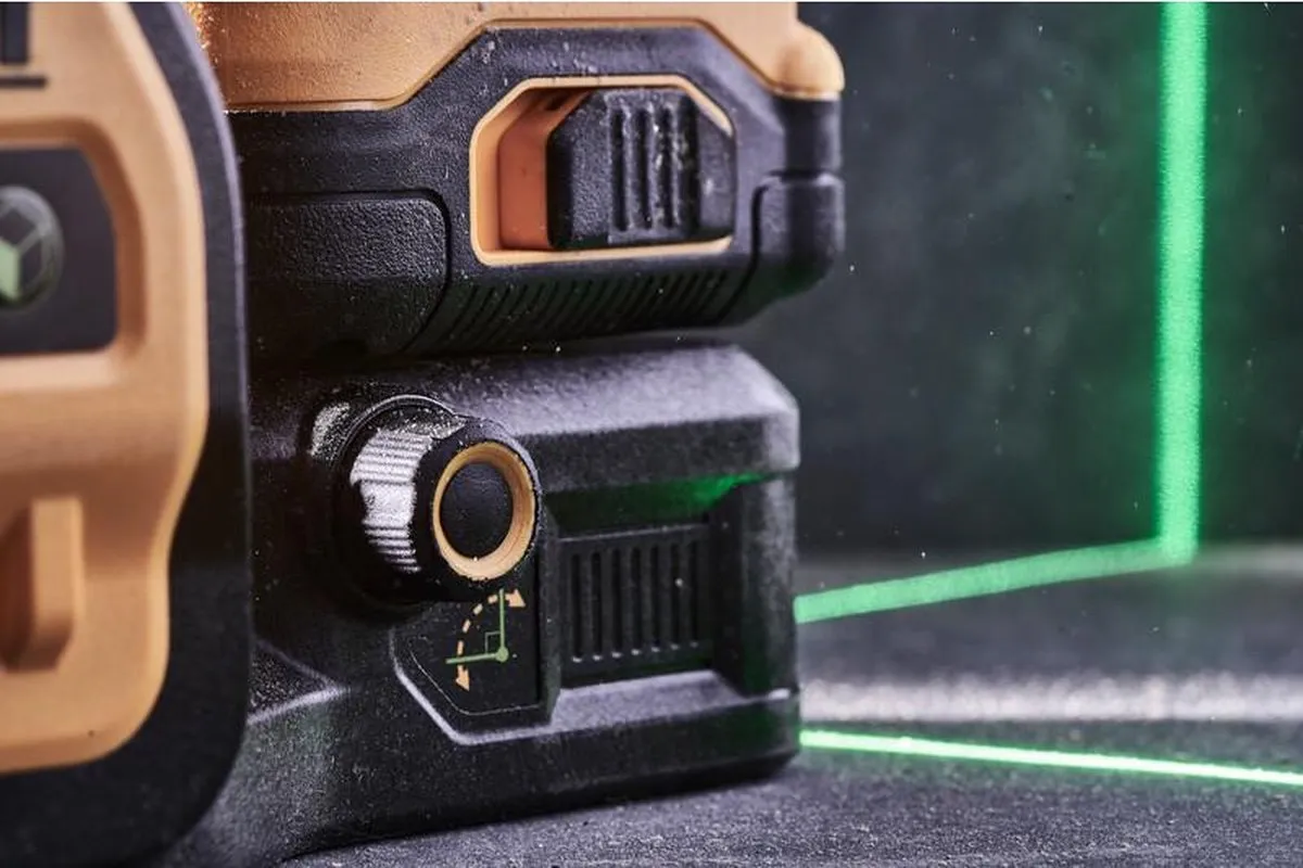 DeWalt DCE089NG18 Kruislijnlaser - 3x 360° - 35m - Groen