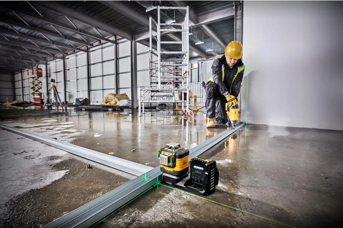 DeWalt DCE089NG18 Kruislijnlaser - 3x 360° - 35m - Groen