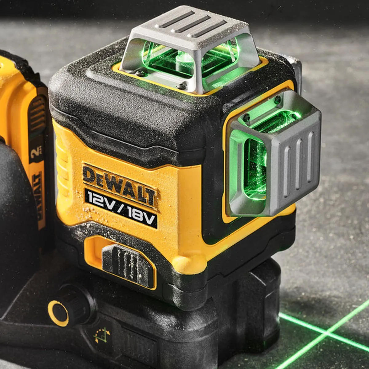 DeWalt DCE089NG18 Kruislijnlaser - 3x 360° - 35m - Groen - afbeelding 6 van 6