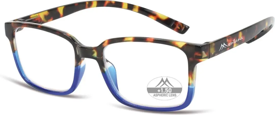 Montana MNR2A Leesbril Tortoise Blauw +3.50