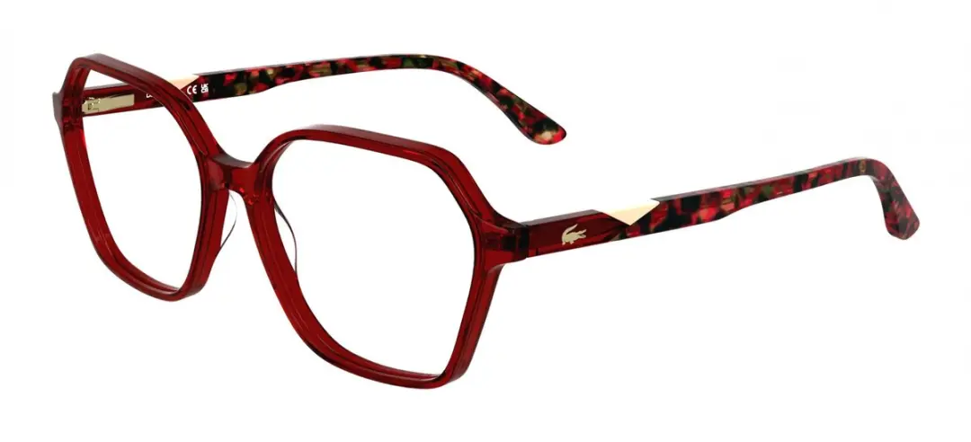 Lacoste L2988 N Trasnparent Red Brilmontuur