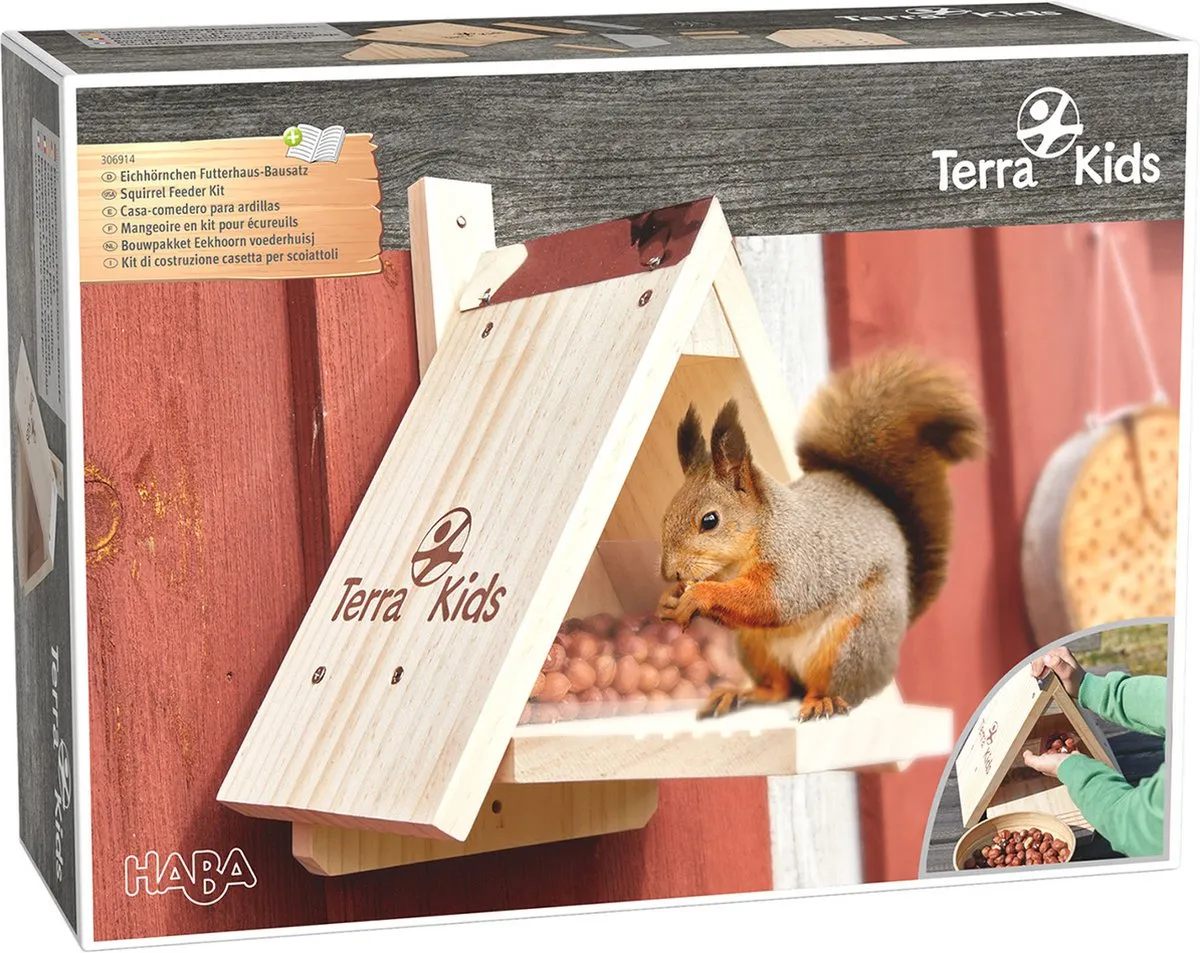Haba Terra Kids Eekhoorn Voederhuisje - Multicolor