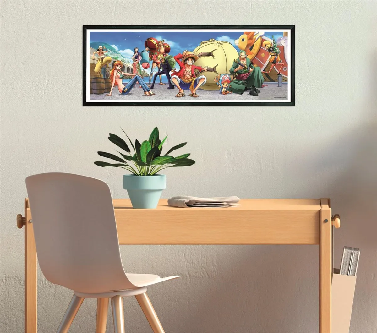Clementoni One Piece Panorama Puzzel 1000 Stuks - Multikleur
