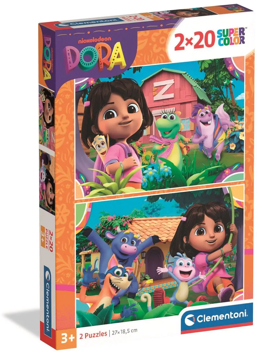 Clementoni Dora the Explorer Puzzel 40 Stuks