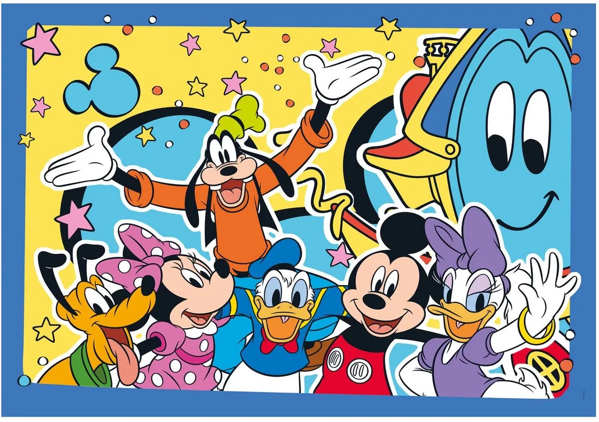 Clementoni Mickey Mouse Puzzel 220 Stuks - Multicolor