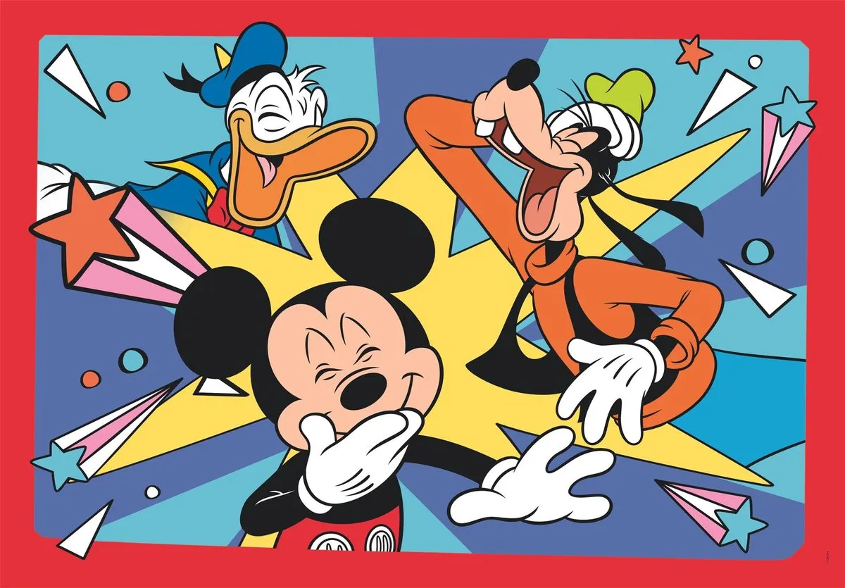 Clementoni Mickey Mouse Puzzel 220 Stuks - Multicolor