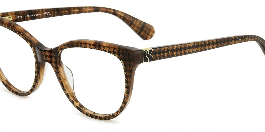 Kate Spade Mandee Brilmontuur - Pattern Brown