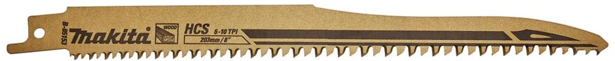 Makita B-05153 Reciprozaagblad 203mm Hout