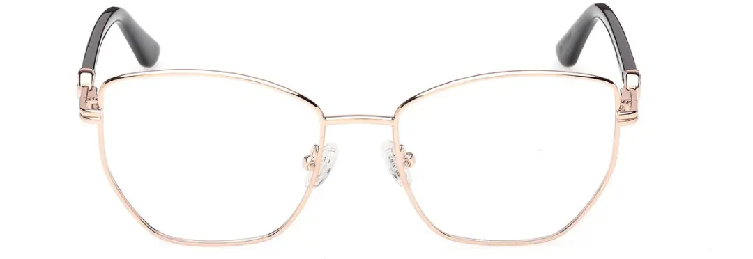 GUESS GU50312 Brilmontuur - Shiny rose gold