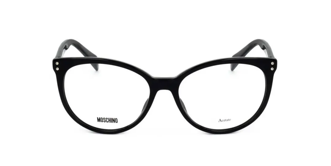 Moschino MOS535-807 Brillenframe Dames - Ø53mm - Zwart