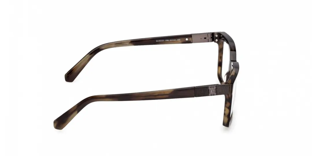 Guess GU50331 Brilmontuur - Dark green/horn
