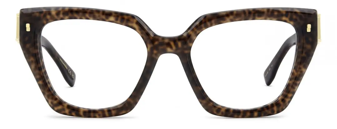 Dsquared2 D2 0186 Brilmontuur - Havana
