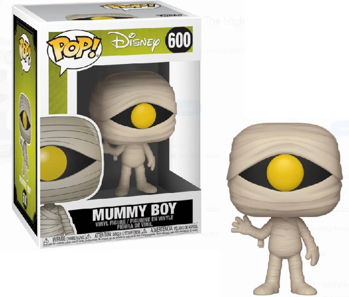 Funko Pop! Disney The Nightmare Before Christmas Mummy Boy 600